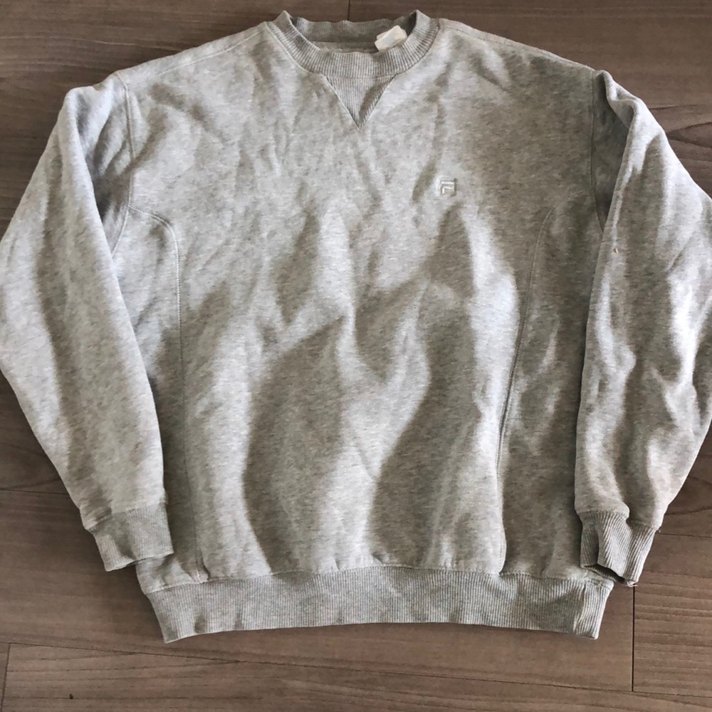Gray Fila Sweatshirt